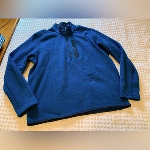 SOLD Men’s Lands’ End Better Sweater fleece, size L, like new
